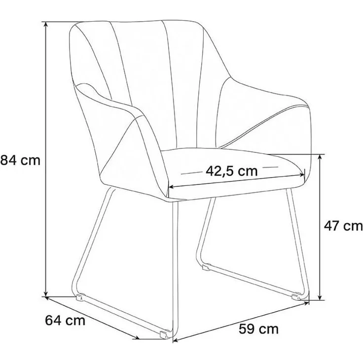 HOME DELUXE Essgruppe Oval inkl. Sternfuß - 200 x 120 cm Fishbone Oak 6 Stühle Anthrazit – Bild 8