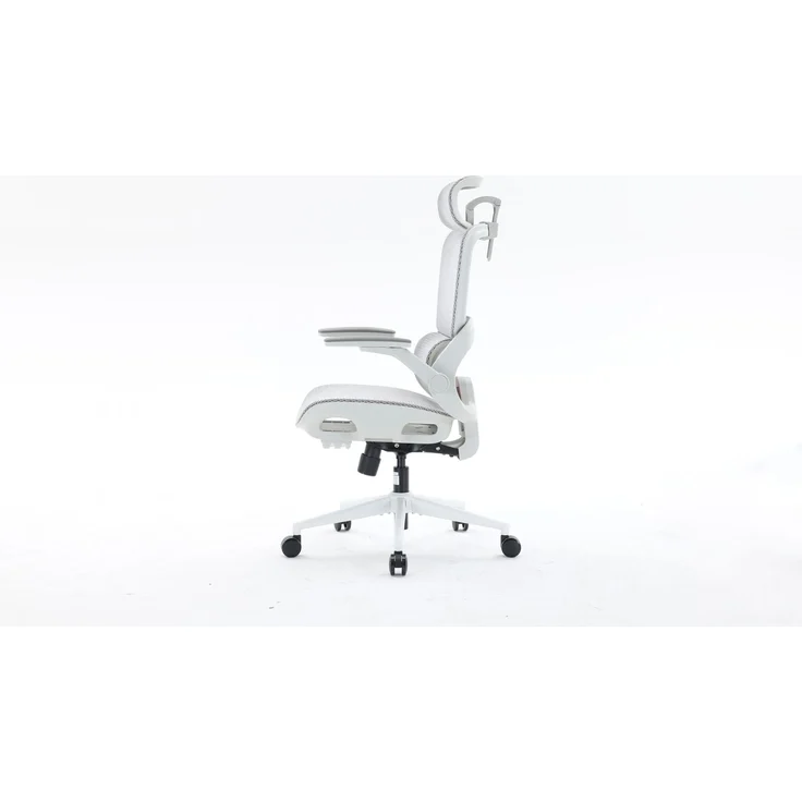 Sihoo Ergonomischer Stuhl B100-Pro, Mit Pedal, 131 x 73 cm, in Weiß – Bild 16