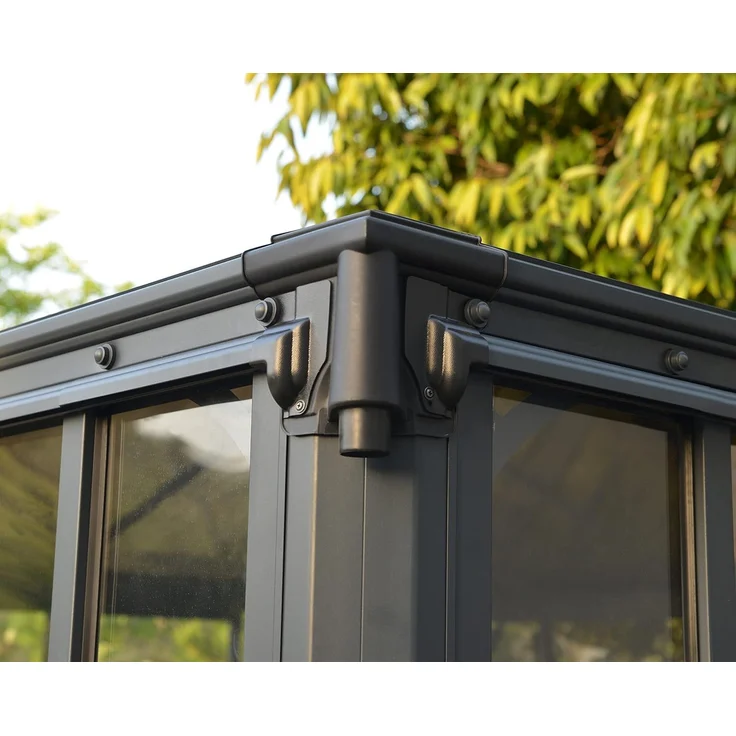 Palram - Canopia Aluminium Kaltwintergarten Ledro – Bild 6