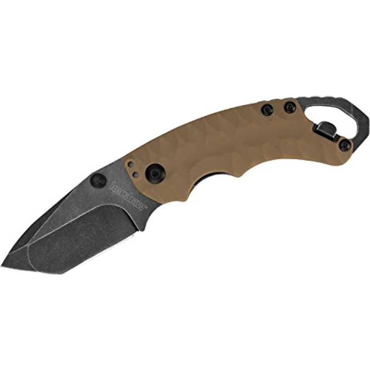 Kershaw 0 KS8750TTANBW, braun, 16,5 - Rostfreier Edelstahl-8Cr13 moV Klinge – Bild 1