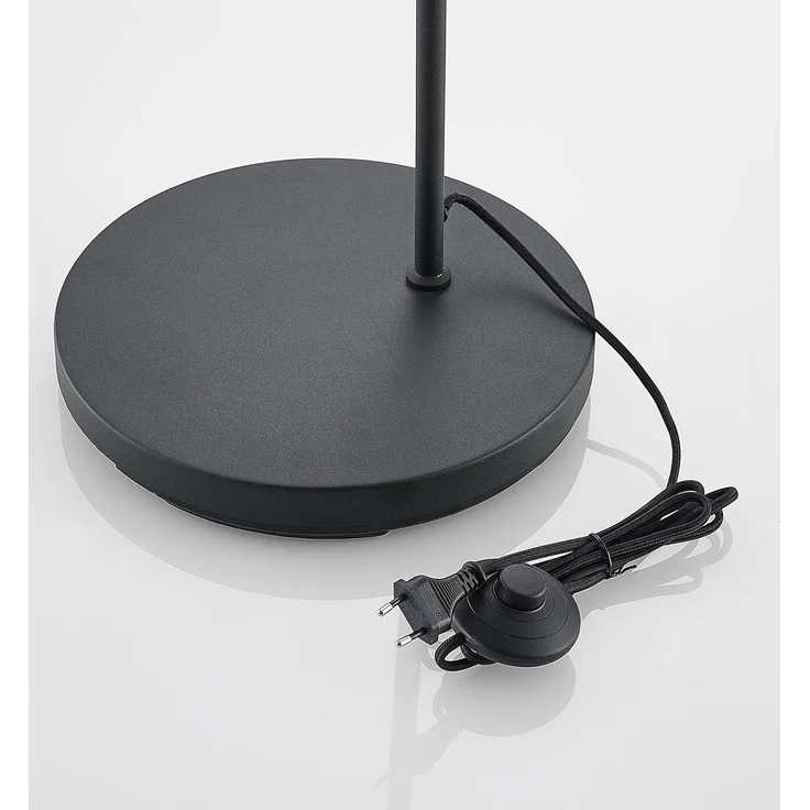 Lindby Stehlampe Trebale, Metall, Schwarz IP20, 1 x 60 W – Bild 9