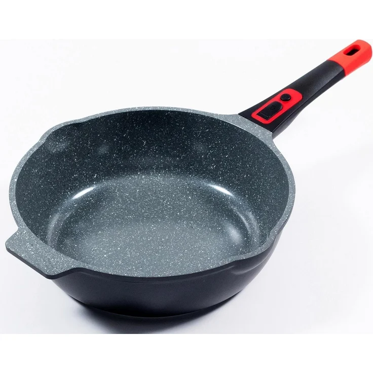 KING Bratpfanne Click-Grip, Aluminiumguss (1-tlg), abnehmbarer Griff, Induktion, Ø 24 cm – Bild 2