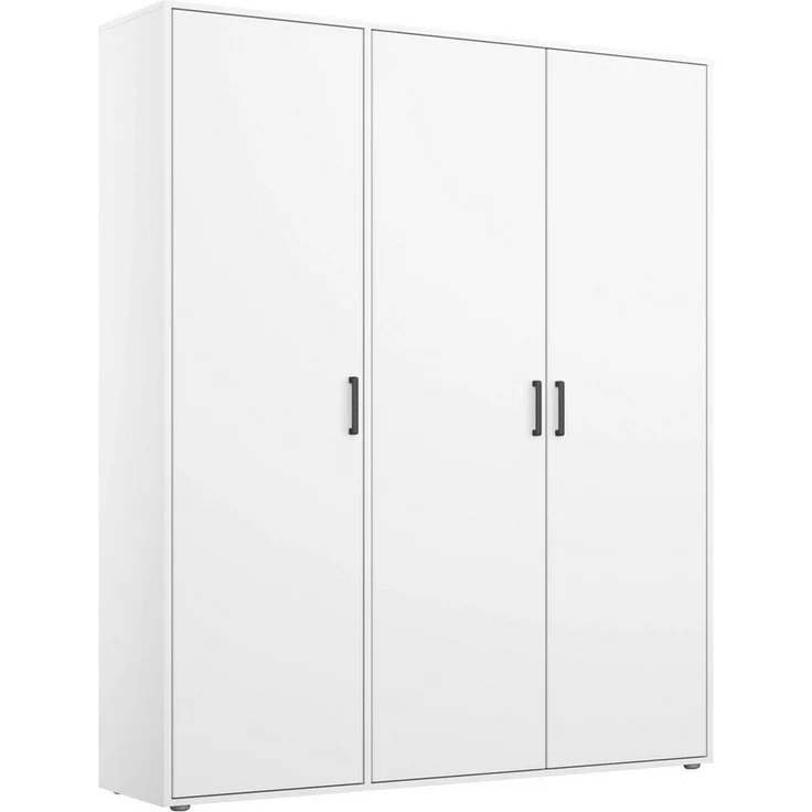 Rauch Möbel 'Voyager' Kleiderschrank, Holz, Weiß, Zubehör Premium, Breite 140 cm | ohne Schubladen – Bild 2