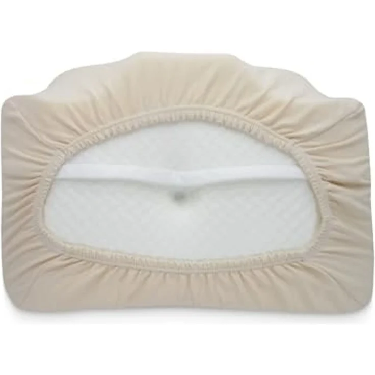 DUKAL Kissenbezug passend für Glückstoff (Ergo) / DOMANA / Zibroges Nackenkissen, (1 Stück), aus hochwertigem Doppel-Jersey, mit Spannumrandung, Made in Germany – Bild 4