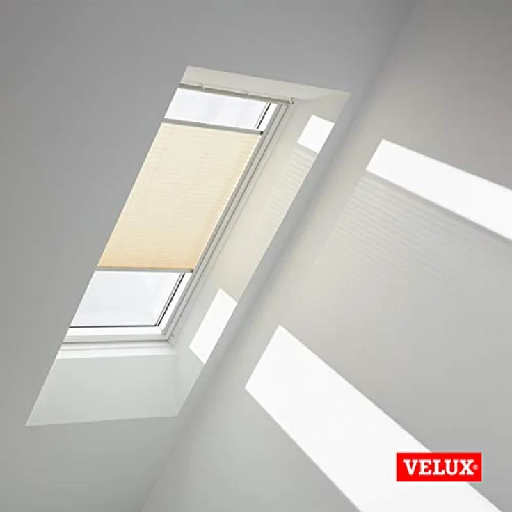 Velux Dachfensterplissee FHL S08 1278S, cremebeige, manuell, Aluminium und stufenlos positionierbar – Bild 3