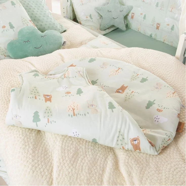 roba Babyschlafsack 'Woodland Buddies' - Versch. Größen - Pastell Grün – Bild 3
