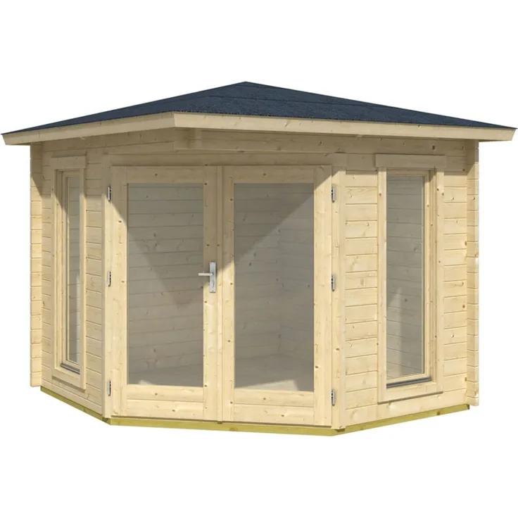Lasita Maja Holz Gartenhaus Oban 40 | 300x282x241
