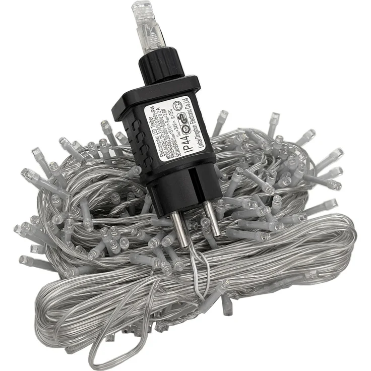 200'er LED Lichterkette Innen und Außen warmweiß – Bild 6