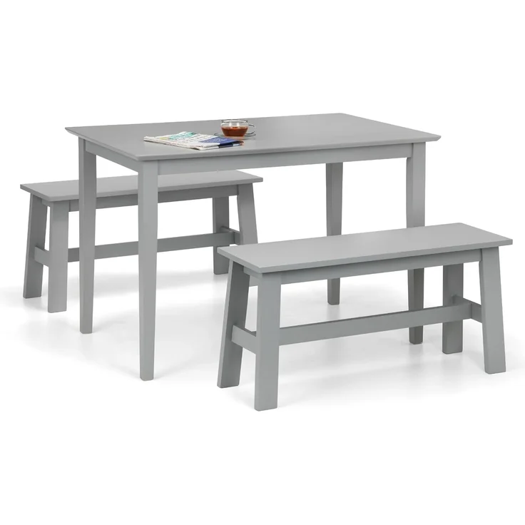 Julian Bowen Kobe Esstisch, Grau – Bild 3