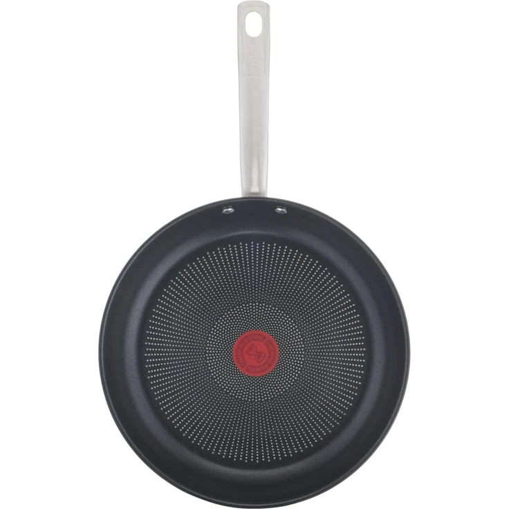 Tefal 'Virtuoso' Bratpfanne mit Temperaturanzeiger, Premium-Edelstahl silber, Ø 28 cm – Bild 5