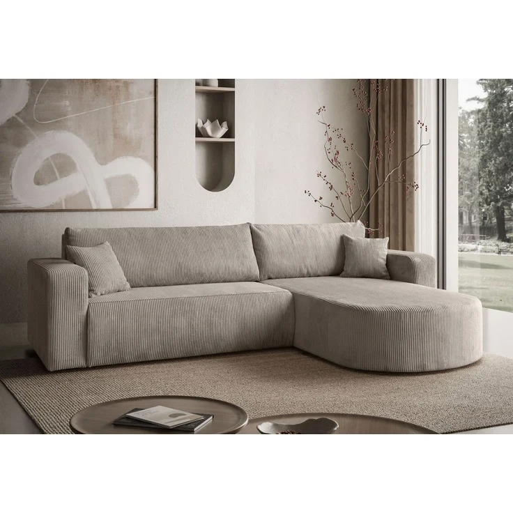 Lookway Ecksofa SOPRANO mit Schlaffunktion und Bettkasten, Schlaffunktion – Bild 5