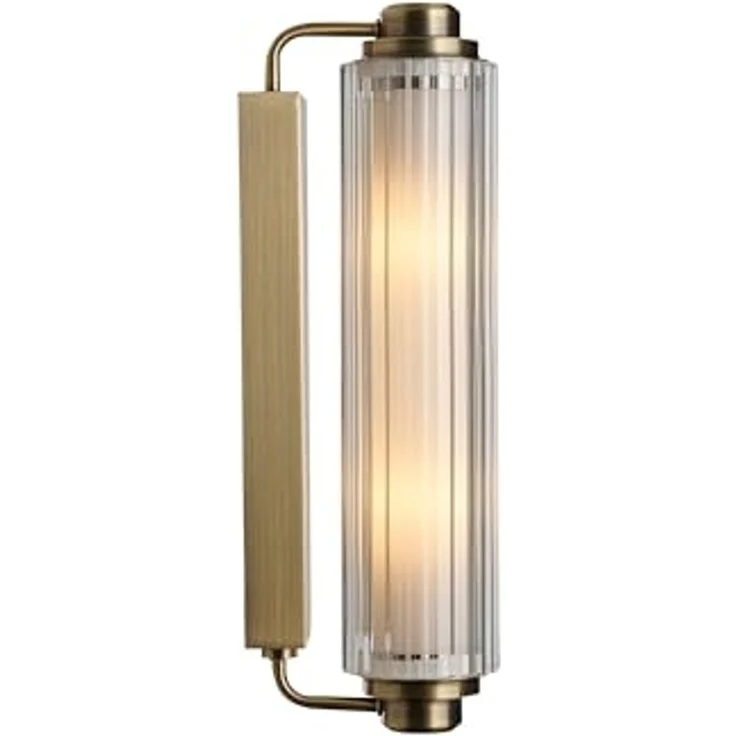 Nordlux Wandleuchte Nimal Double Wandlampe IP44 Badleuchte, schwarz oder messing, ohne Leuchtmittel – Bild 6