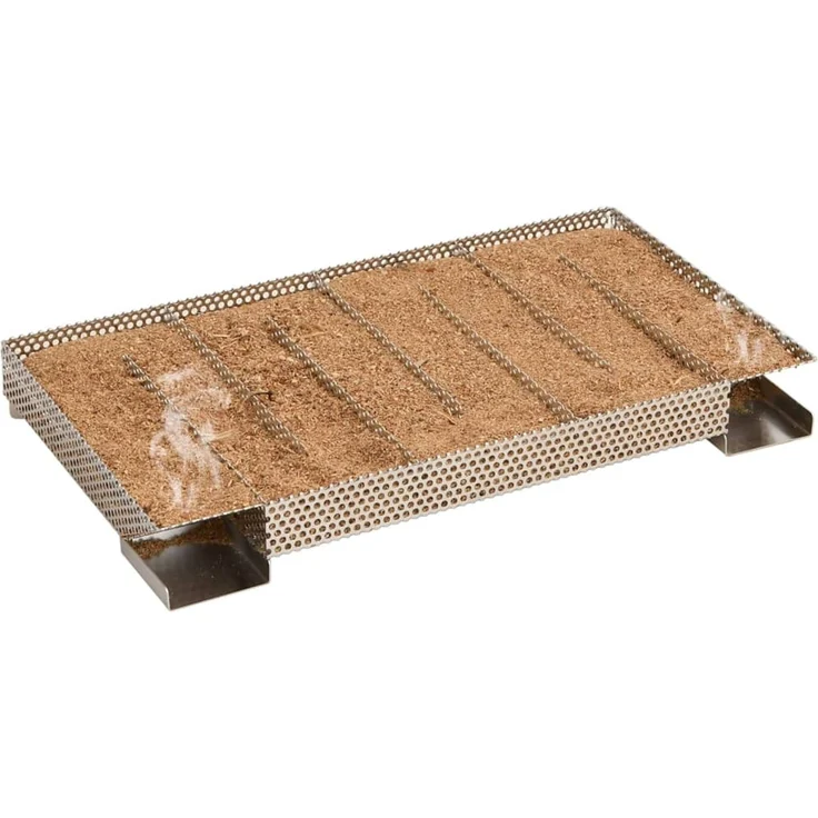 vidaXL Räucherofen mit Kaltrauchgenerator, Verzinkter Stahl, 44,5 x 29 x 110 cm, 20.06 kg, mit Glasfenster – Bild 11