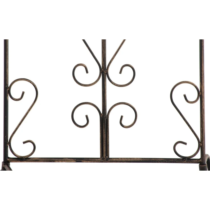 Rankgitter FALK 2er Set - 35x1x122cm, Metall, Bronze | Rankhilfe Kletterpflanzen Gartendekoration – Bild 6