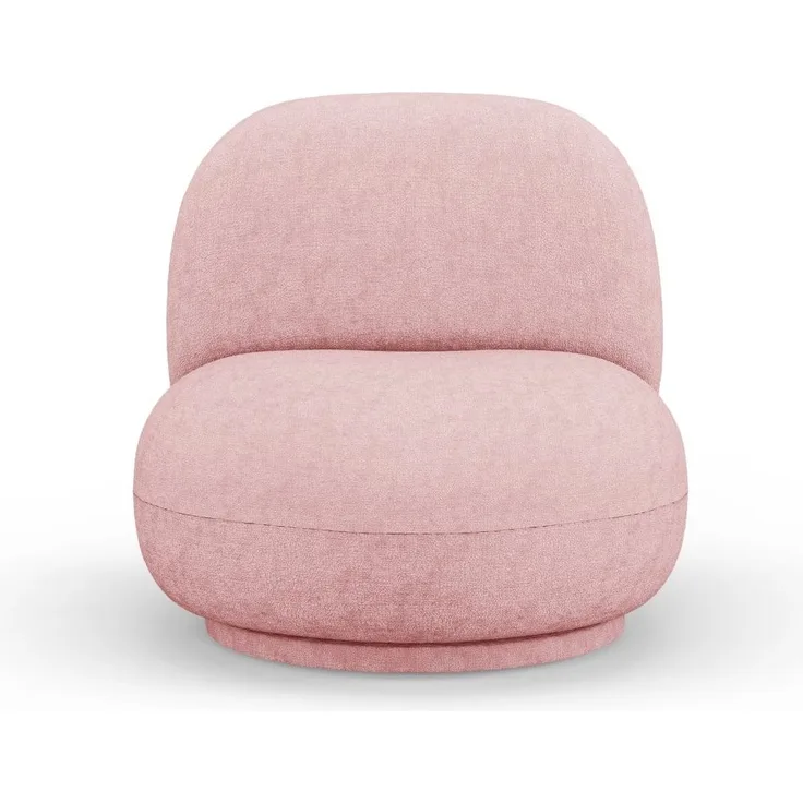 Micadoni Drehbarer Sessel Chuck Chenille Rosa