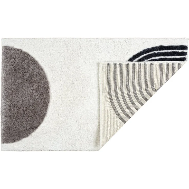 SCHÖNER WOHNEN-Kollektion Badematte Barbados 233, Höhe 17 mm, fußbodenheizungsgeeignet, Baumwolle, Viskose, rechteckig, kuschelweicher Badezimmerteppich, waschbar – Bild 3