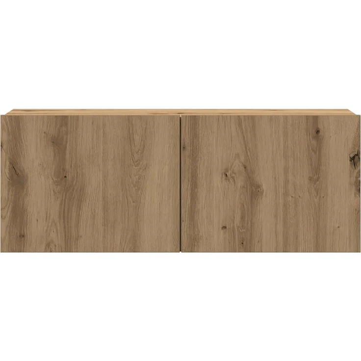 vidaXL 5-tlg. TV-Schrank-Set Wandmontage Artisan-Eiche Holzwerkstoff 3329194 – Bild 6