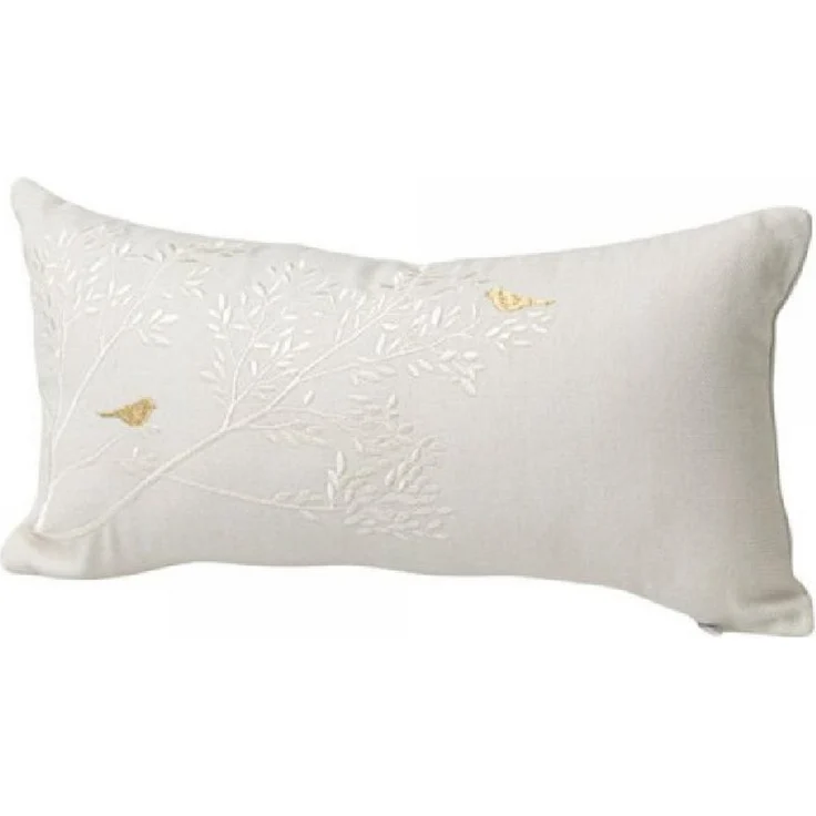 Räder Kissenhülle Design Traumkissen Porzellangeschichten Goldvogel Beige (33x17cm) – Bild 5