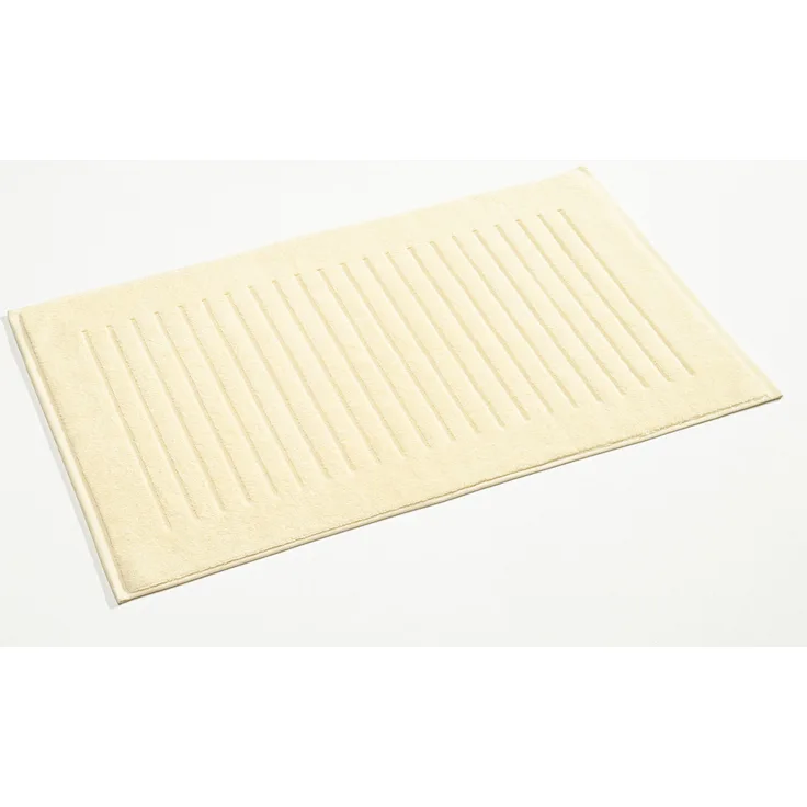 casa NOVA Badvorleger MICRO BL 50x80 cm gelb Badteppich Badematte Duschvorleger Duschmatte Badeteppich