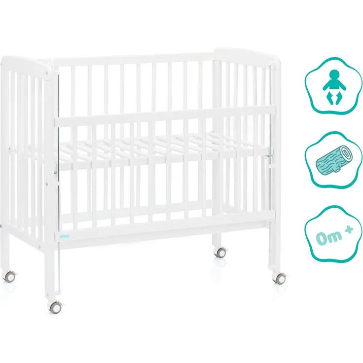 Fillikid Beistellbett Nino, inkl. Matratze, Made in Europe – Bild 3