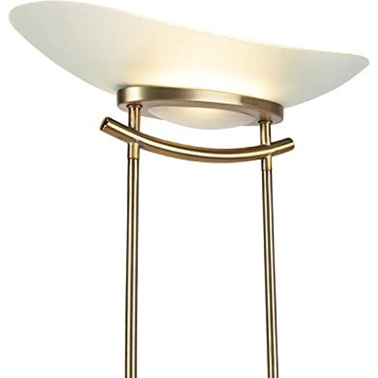 Qazqa Stehlampe Lexus, LED fest integriert, (nicht austauschbare) LED, Bronze, Modern, Stahl, 1-flammig – Bild 3