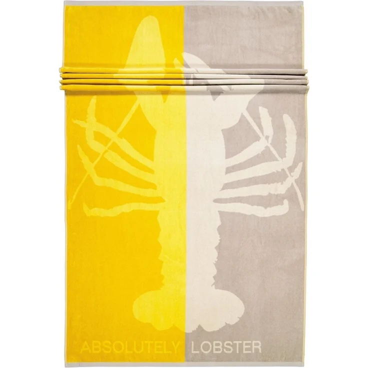 Vossen Strandtücher Absolutely Lobster, 100% Baumwolle – Bild 1