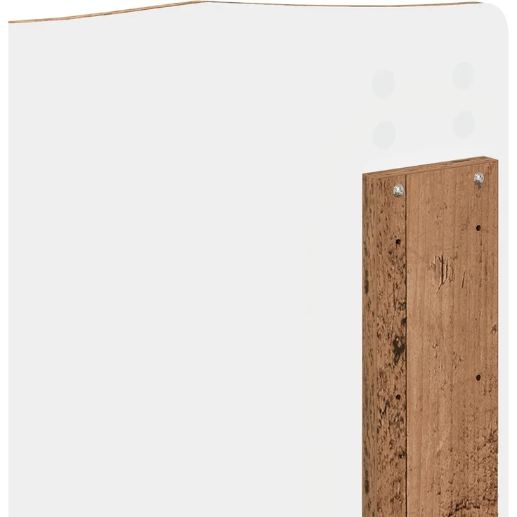vidaXL Bettrahmen Altholz 120 x 190 cm Massives Kiefernholz 3413342 – Bild 10