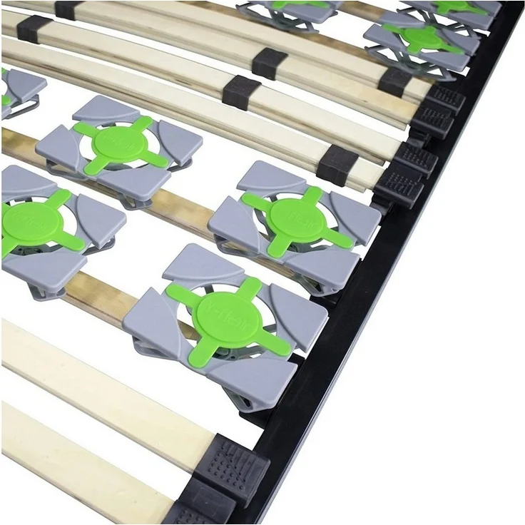 Teiltellerlattenrost IF55 - 200x200 cm, i-flair, Kopfteil nicht verstellbar, Fußteil nicht verstellbar, Für alle Matratzen geeignet – Bild 3