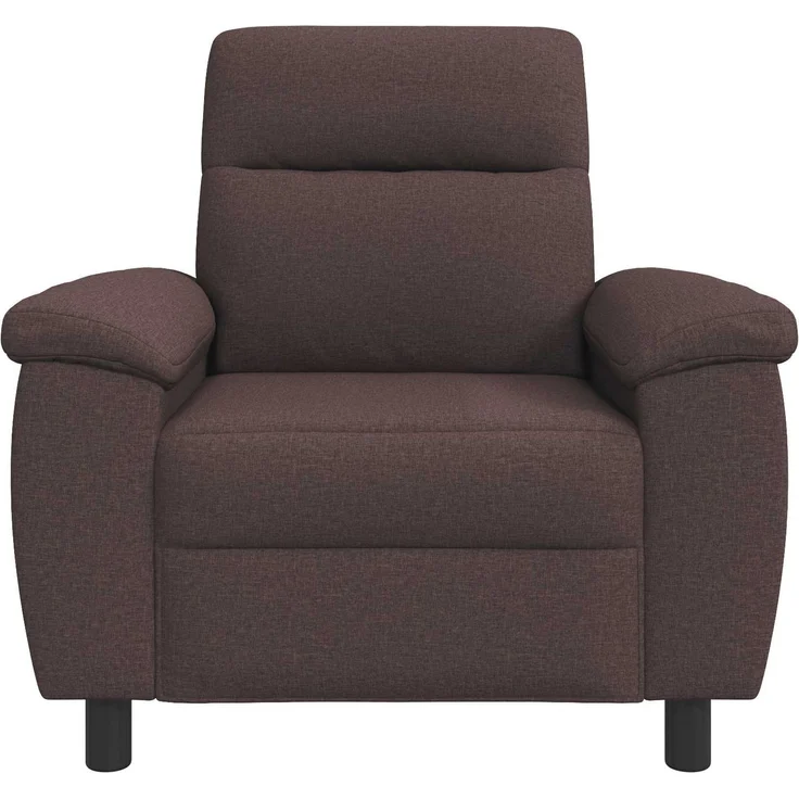 vidaXL Sofa Dunkelbraun 95 x 90 x 95 cm Stoff 42040899 – Bild 2