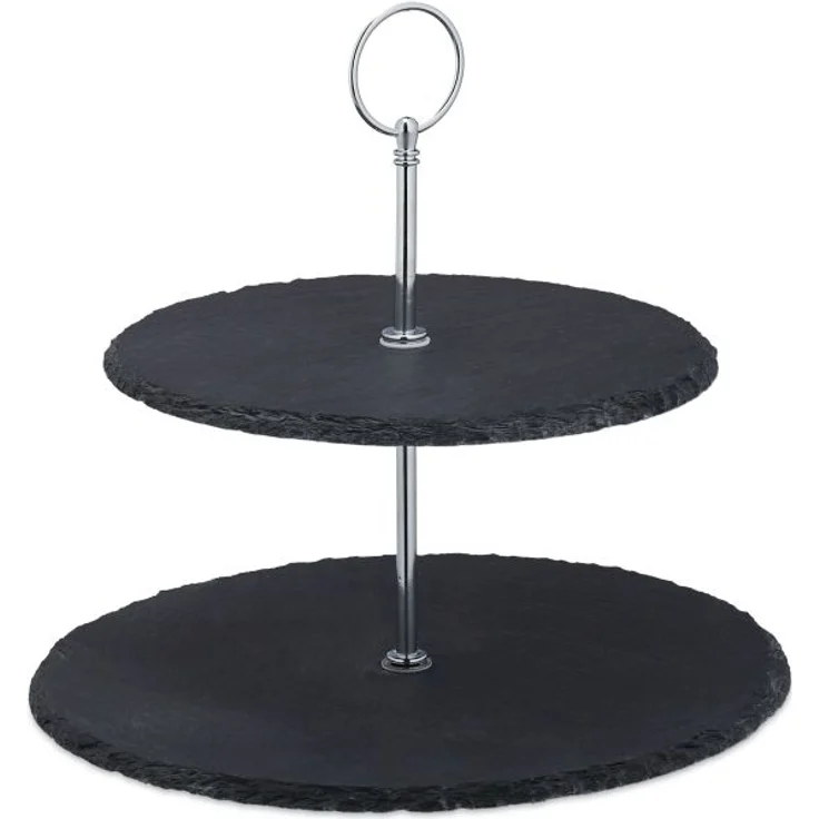 Etagere Schiefer 2 Etagen – Bild 9