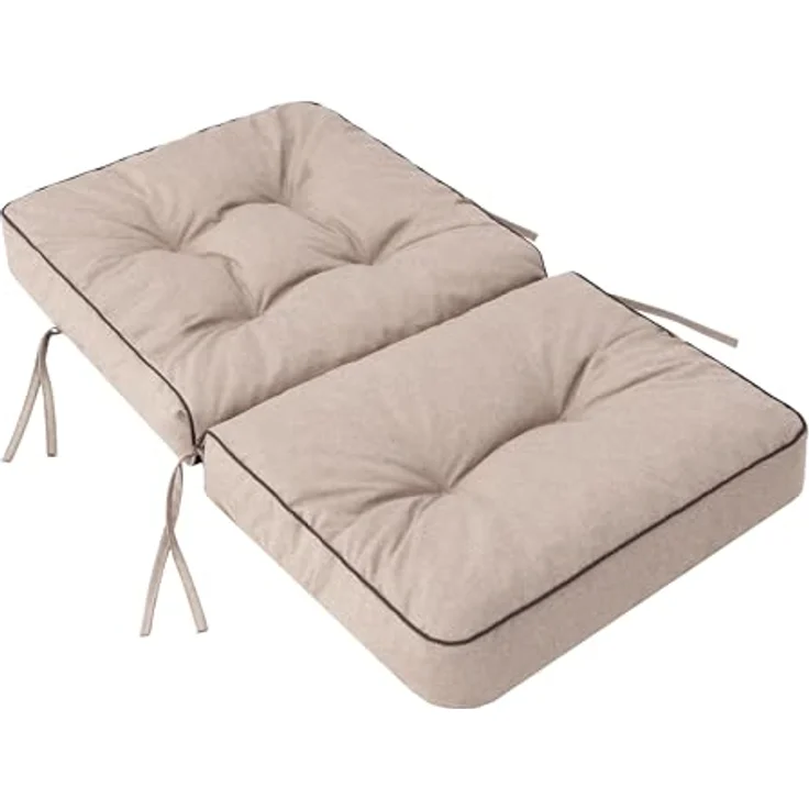 Bjird Bankauflage Venus 50 cm, 60 cm, 100 cm, 120 cm, 150 cm, 180 cm, (3 St), für Gartenbank und Hollywoodschaukel – Bild 3