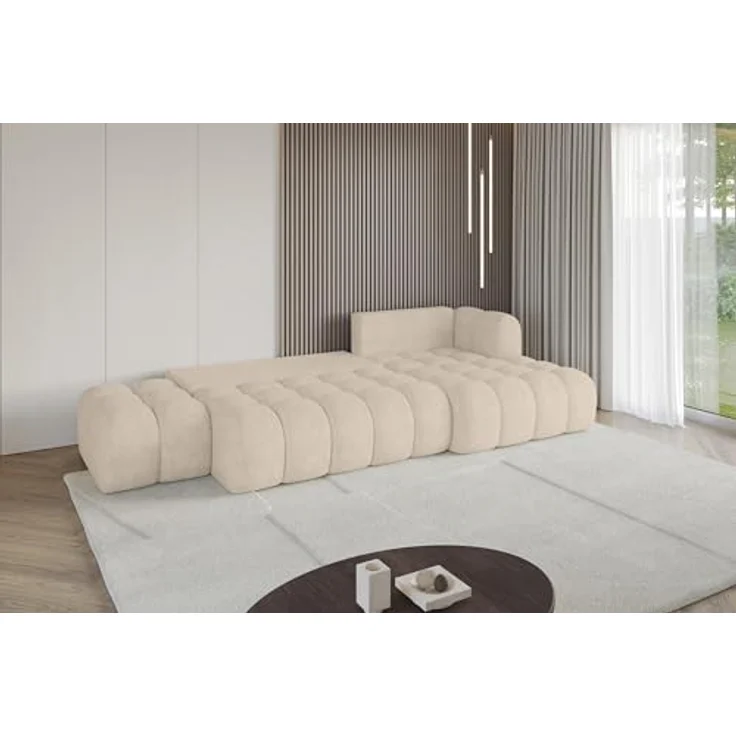 ALTDECOR Ecksofa OLEA-L2-S, L-Form Couch mit Schlaffunktion und Bettkasten, moderner Sitzkomfort in elegantem Design – Bild 7