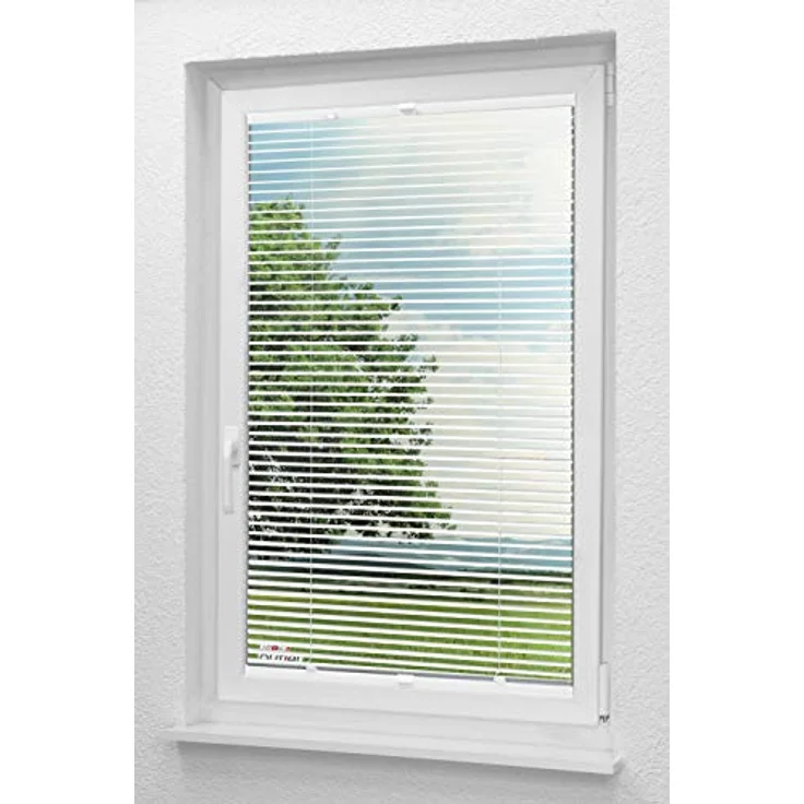 Alujalousie 20mm verspannt (B x H) 120cm * 130cm in weiß, frei verschiebbar – Bild 6
