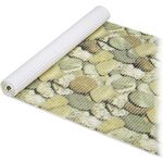 Relaxdays Weichschaummatte, zuschneidbar, Bad, Sauna, Pool, Antirutschmatte, Design, B x T ca. 65x150 cm, braun, A/Steine, 150 cm