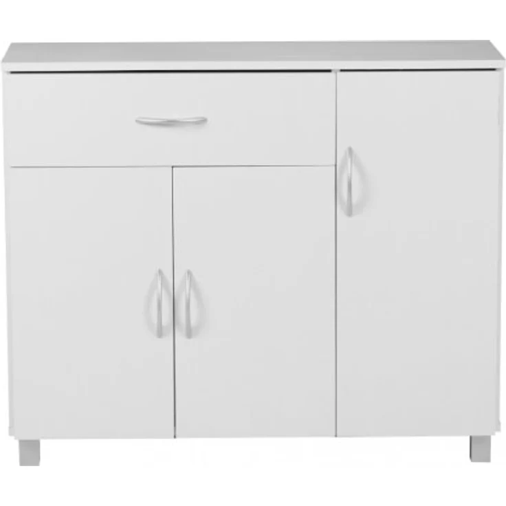 MID.YOU Sideboard, Holzwerkstoff, 2 Fächer, 1 Schublade, stehend, 90x75x30 cm, Wohnzimmer Möbel – Bild 6