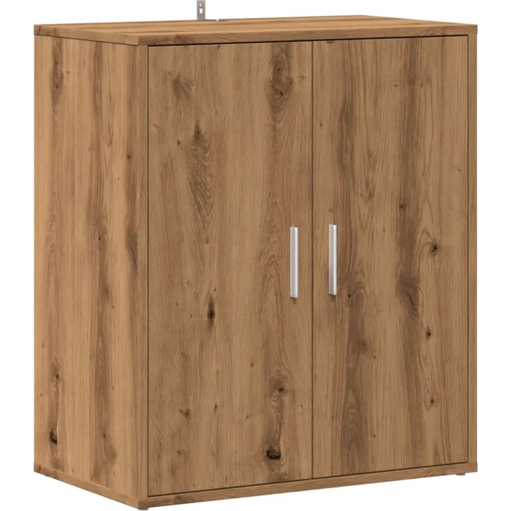 vidaXL Schuhregal Artisan-Eiche 60x35x70 cm Holzwerkstoff 856697 – Bild 1