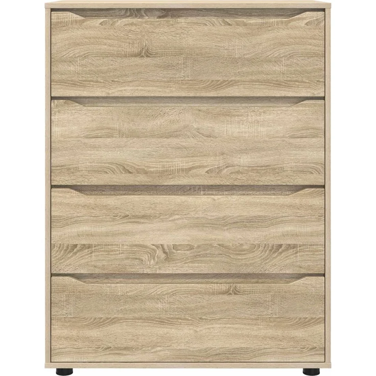 vidaXL Stauraumschränke 80 x 48 x 105 cm Holzwerkstoff Sonoma-Eiche 3406227 – Bild 8