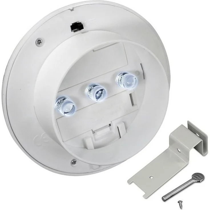 HAC24 LED Dachrinnenleuchte 8x Dachrinnenlampe Dachrinnen Lampe Regenrinne Solarleuchte, LED fest integriert, Kaltweiß, Je 3 LEDs Kaltweiß inkl. Befestigungsmaterial – Bild 3