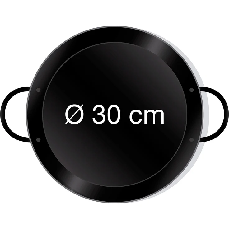 Paella-Pfanne emailliert Ø 30 cm – Bild 3