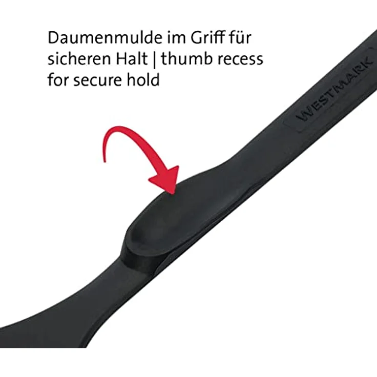 WESTMARK Pfannenwender 2 Stk, hochhitzebeständig bis 270°C, Länge: 28,3 cm, Kunststoff – Bild 6