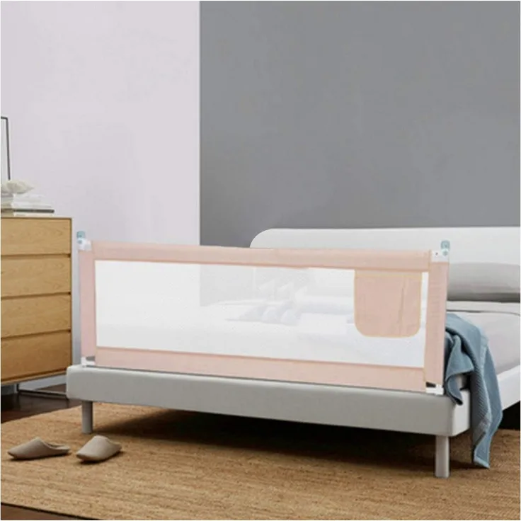 Youyijia Bettgestell Baby Bettgitter 200x68 cm Kinder Bettschutzgitter
