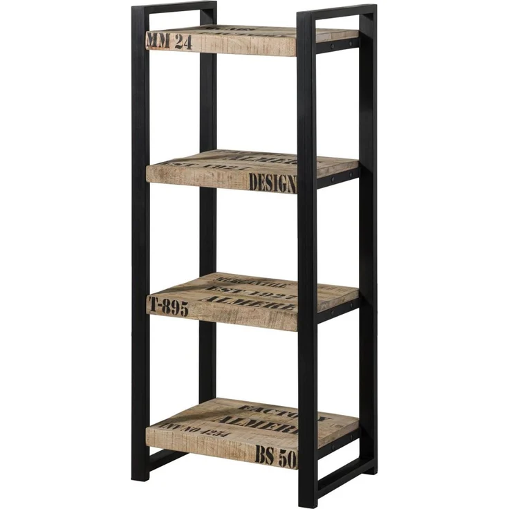 Regal Mango 60x40x140 natur bedruckt FACTORY #107 – Bild 1
