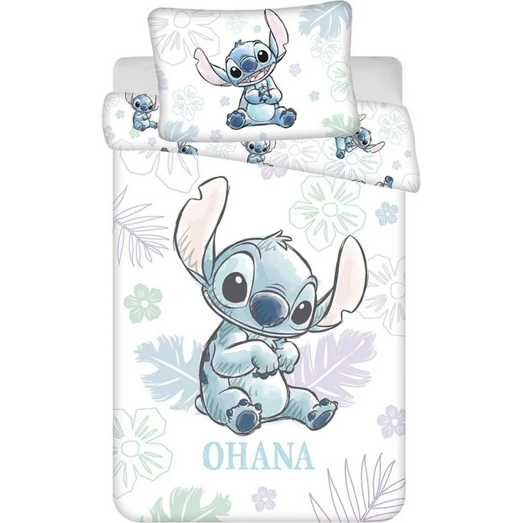 Disney Lilo and Stitch Babybettwäsche 24BS122 100x135 cm + 40x60 cm – Bild 1
