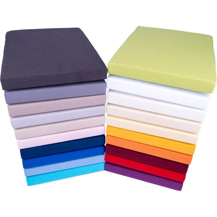 Traumschloss Spannbettlaken Premium Plus, Jersey, Gummizug: rundum, (1 Stück), 260g/m², 47,5% Mako Baumwolle, 47,5% Lyocell, 5% Elasthan – Bild 2