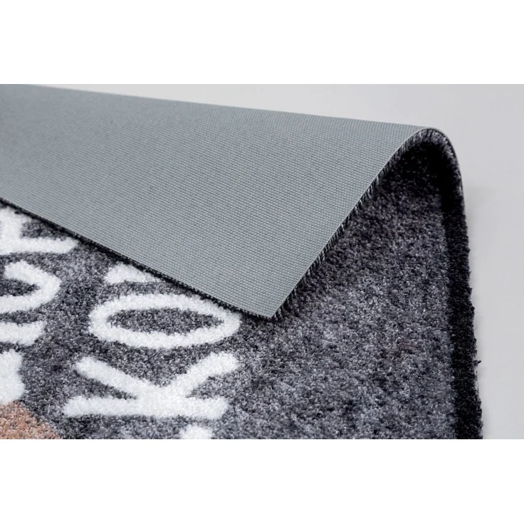 ASTRA Fußmatte Pure & Soft, rechteckig, Höhe: 7 mm, Schmutzfangmatte, mit Spruch, waschbar – Bild 2