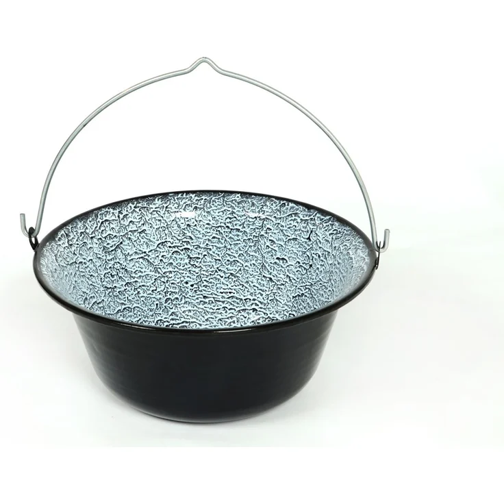 Su-Deco Gulaschkessel 14 Liter schwarz granit – Bild 3