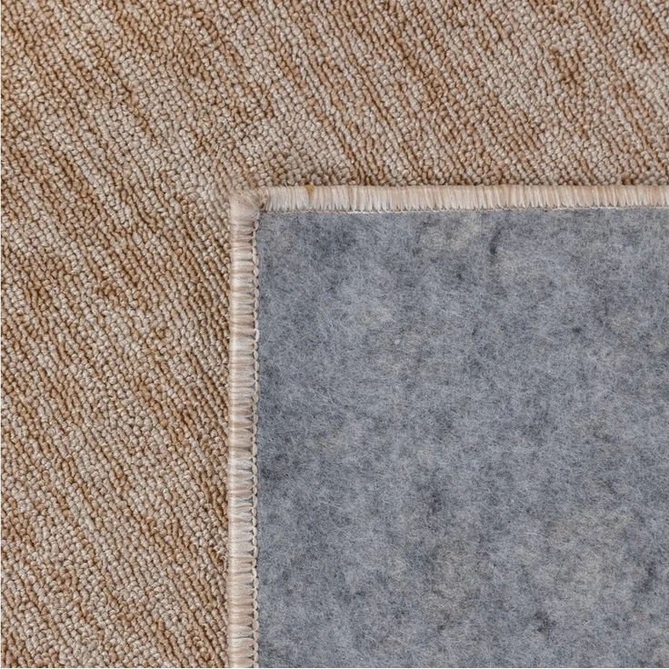 SIMPEX24 Teppich Unicolor - Einfarbig, Läufer, Höhe: 7 mm, Kurzflor Schlingen Teppich Wohnzimmer Einfarbig Modern Teppiche – Bild 3
