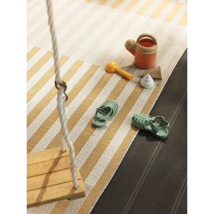 benuta Outdoorteppich Vega, rechteckig, Höhe: 5 mm, Kunstfaser, Berber, Ethno-Style, Wohnzimmer – Bild 2