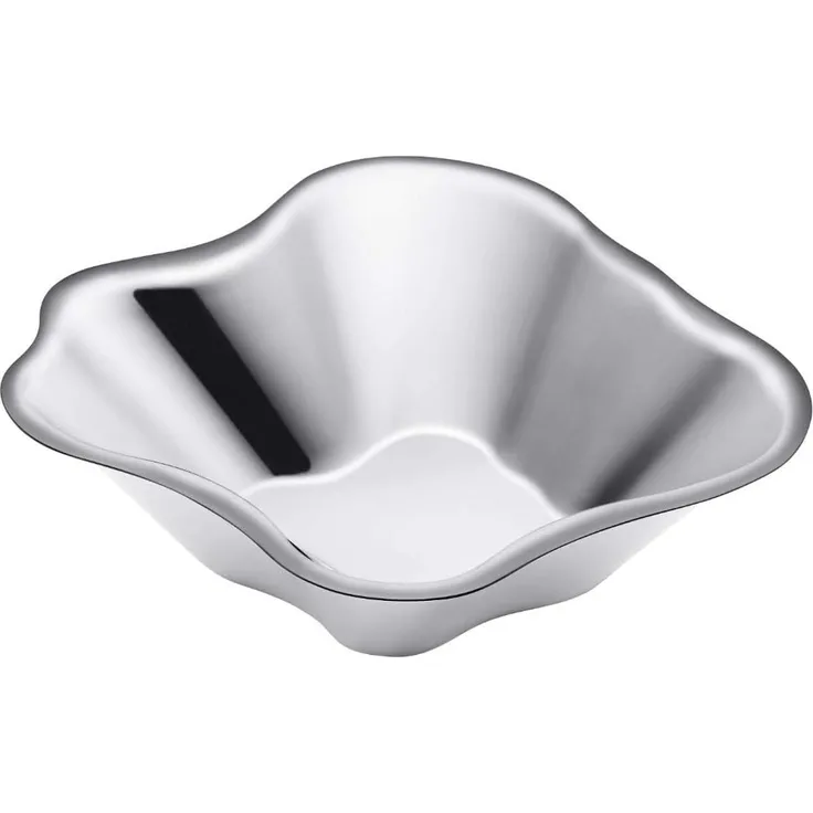 Schale - 5x18,2 cm - Edelstahl Aalto Iittala Schale, Handpflege