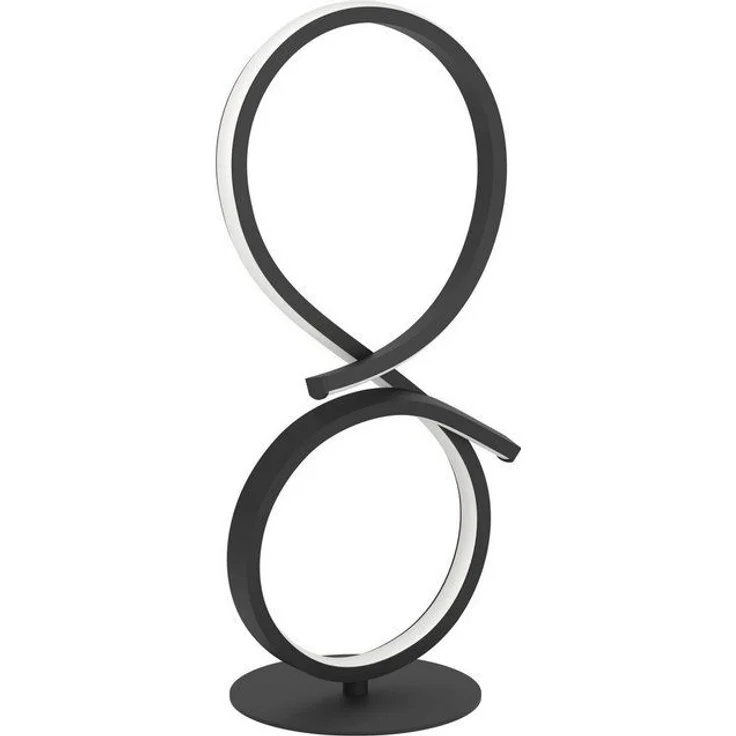 Eglo LED Tischleuchte Serpins schwarz 40,5 x 15 x 20,5 cm – Bild 4